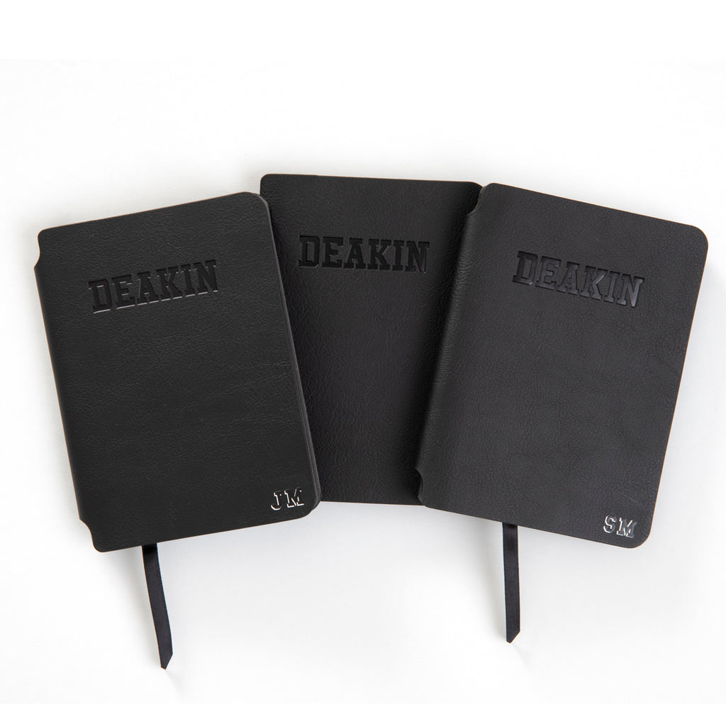 A6 debossed journal